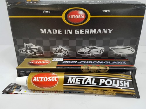 Autosol metal polish - 4x,